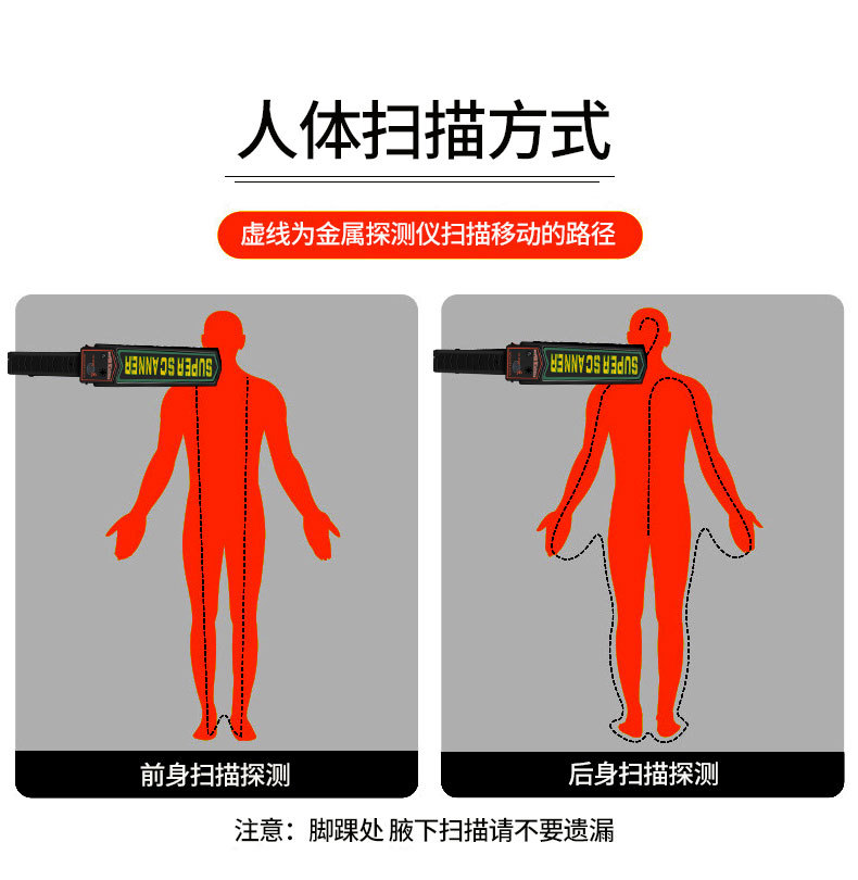 GC-1002手持金属探测器6