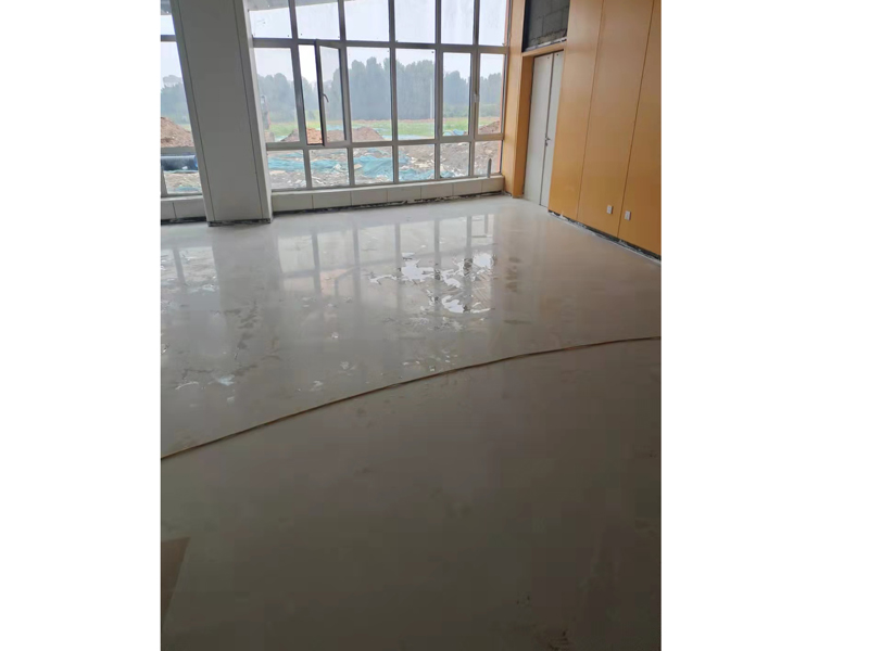 聊城昌润大酒店石材养护保养结晶施工图片