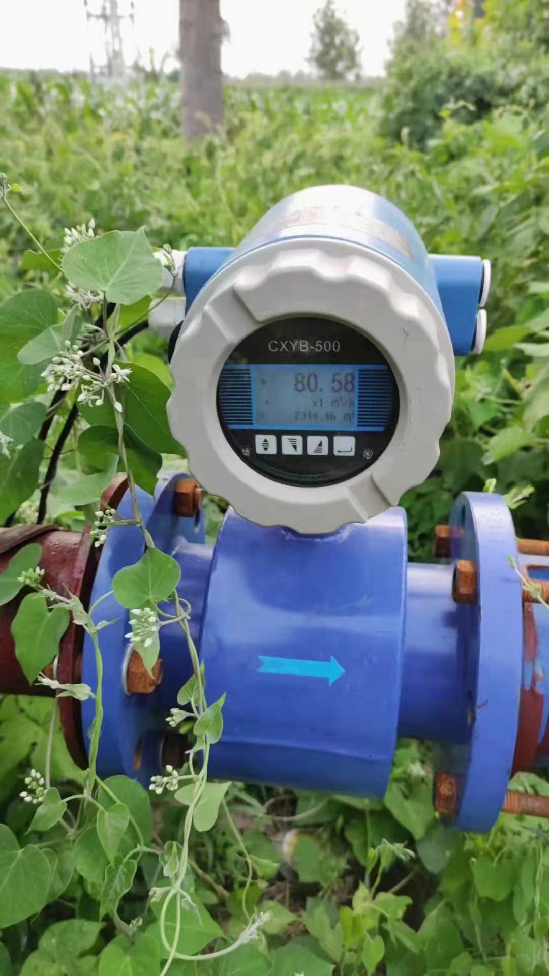 电磁仪表施工案例