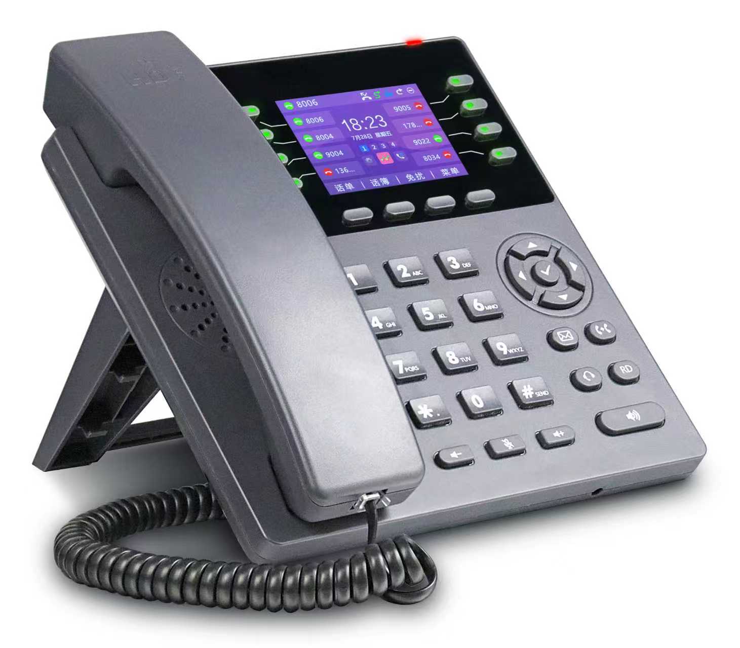 LVSwitch 商路 SIP-T800N网络IP电话机