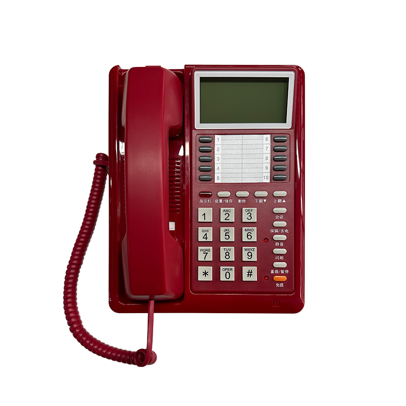 HCD68TSD低泄射电话机（红）
