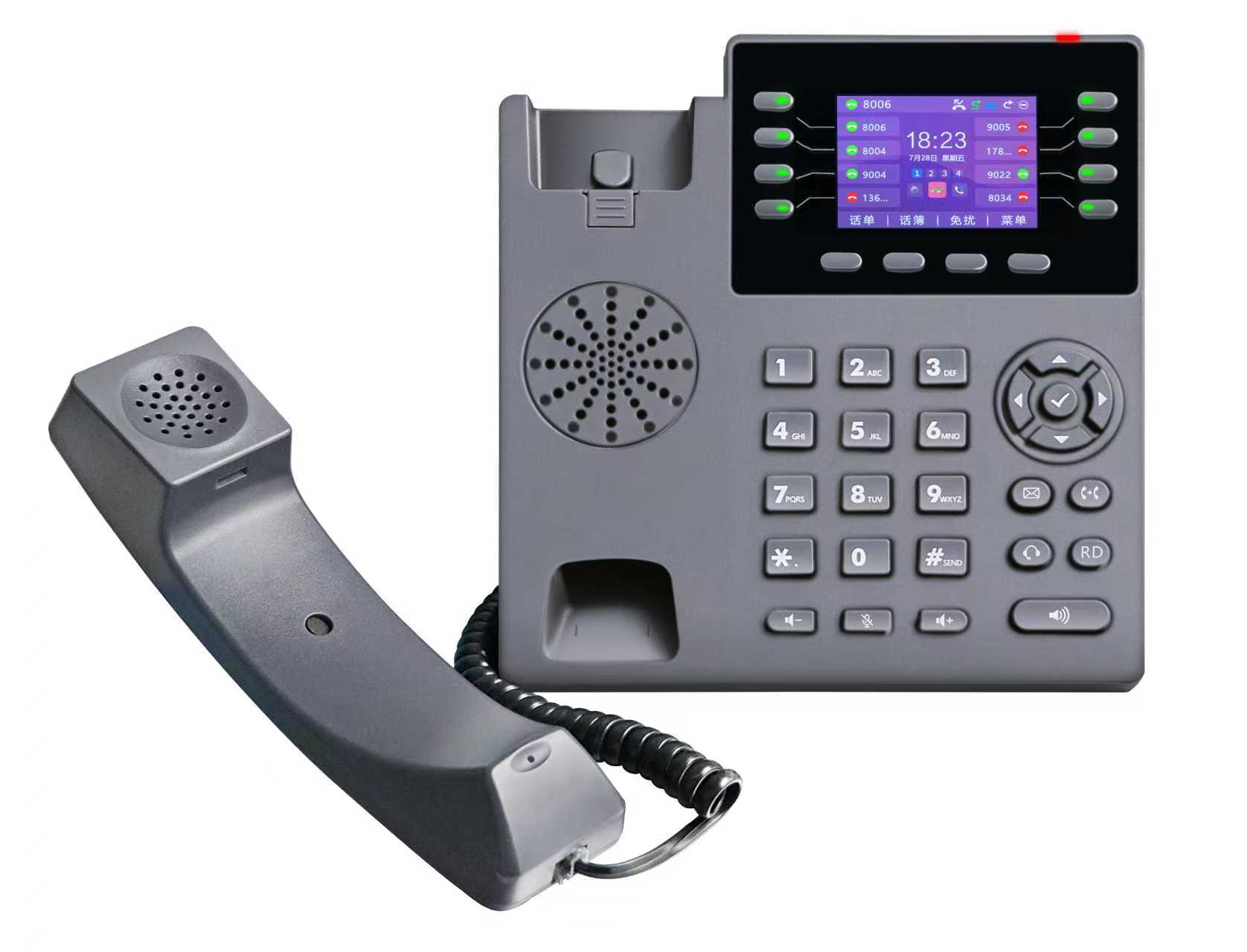 LVSwitch 商路 SIP-T800N网络IP电话机