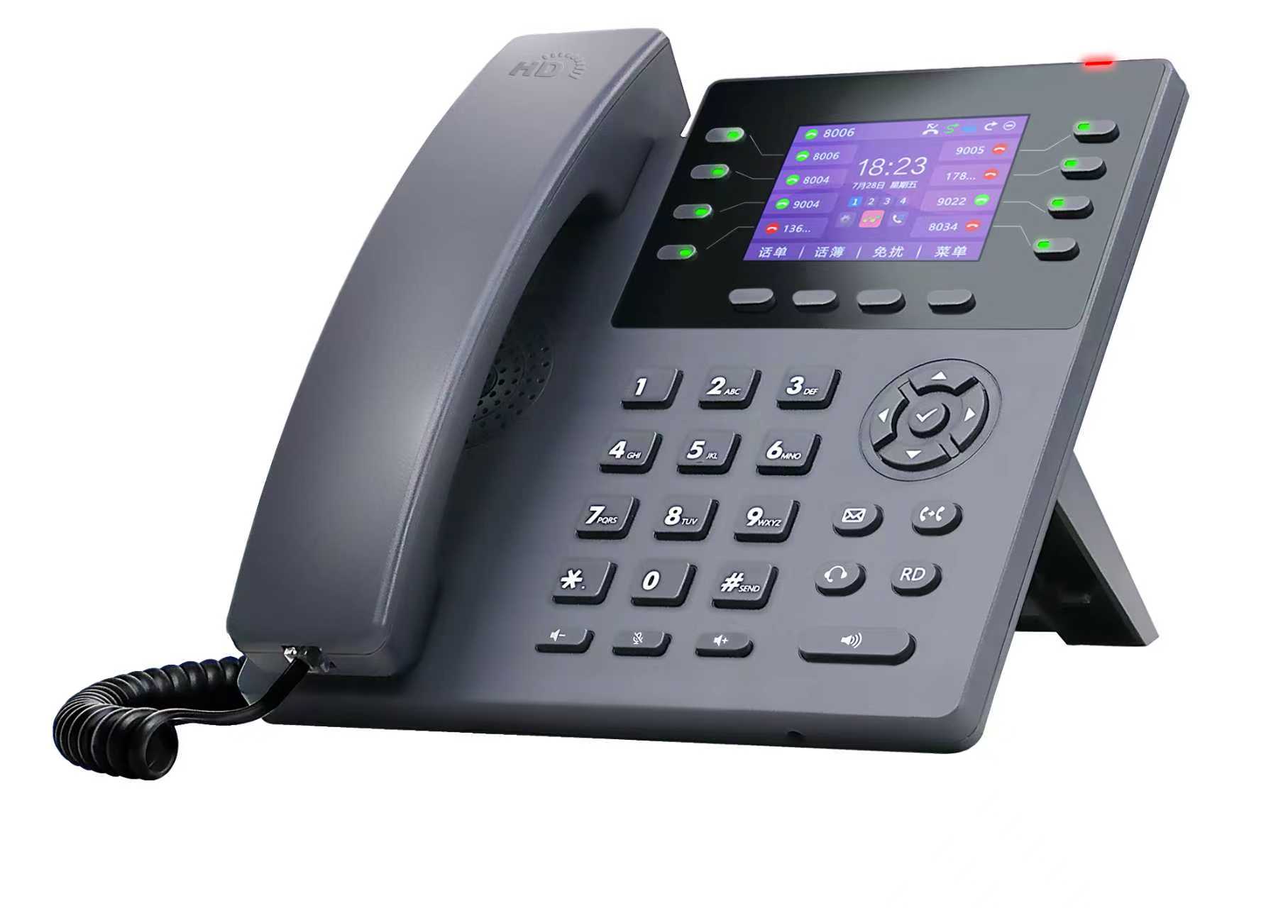 LVSwitch 商路 SIP-T800N网络IP电话机