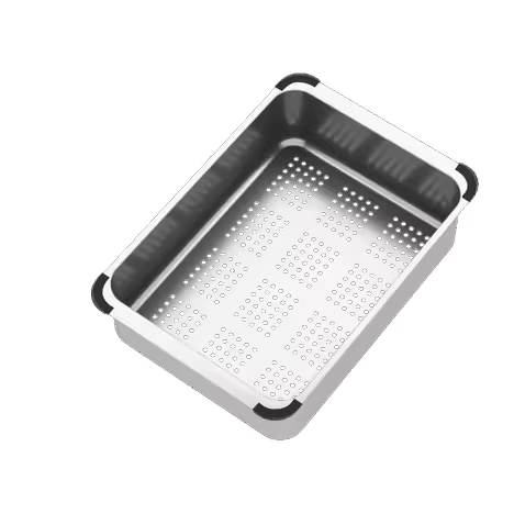 Stainless steel drain basket