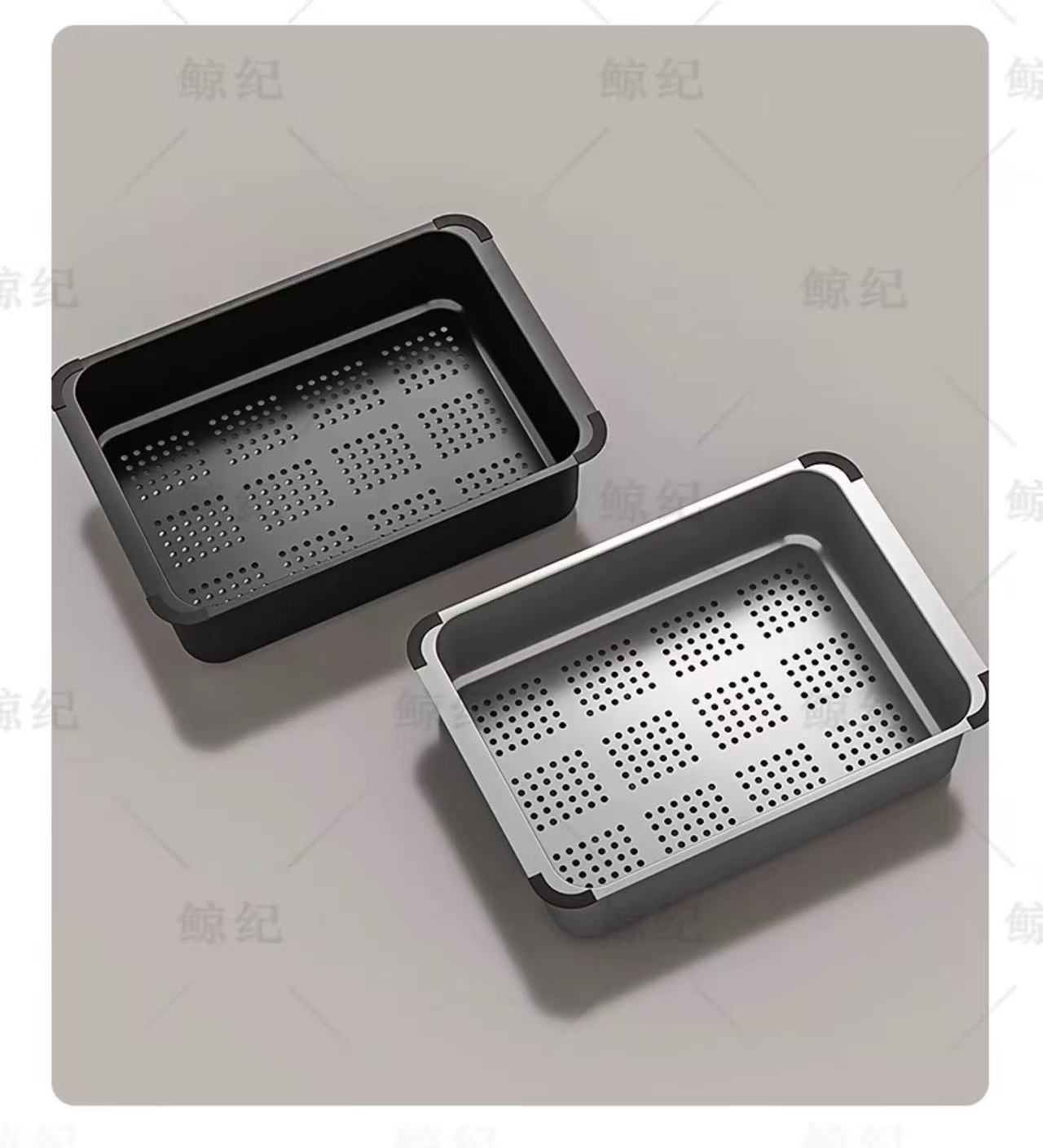 Stainless steel drain basket