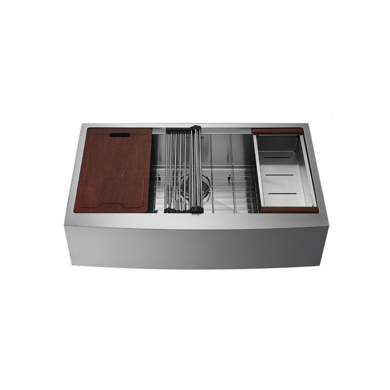 Undermount Basin - 33 inch - Single Step - Double Bowl