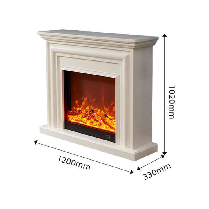 New Fashion Antique Style Home Appliance Wooden Mantel Electric Fireplace for Warm