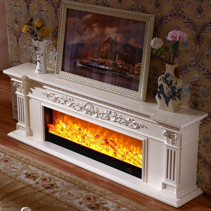 New Good Quality Home Appliance TV Stand Fireplace for Living Use