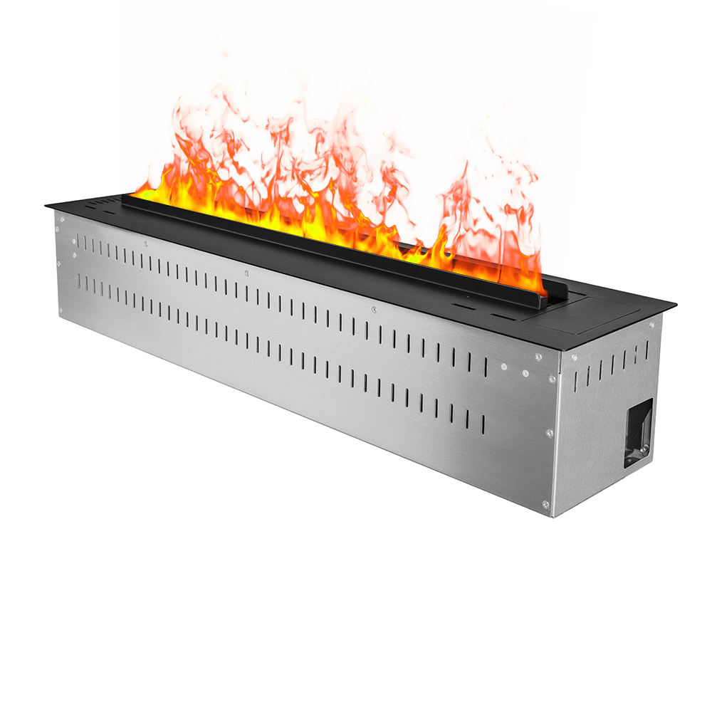 Good Quality Factory Customized Three Sided Glass Home Appliance 3D Atomized Fireplace