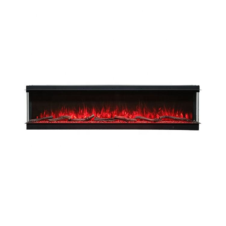 High Good Fashion Home Appliance 3 Sided Electric Fireplace for Living Place