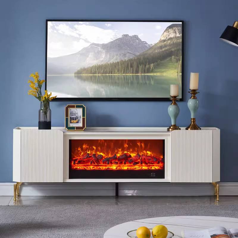 New Good Quality Modern Home Appliance TV Stand Fireplace for Good Use