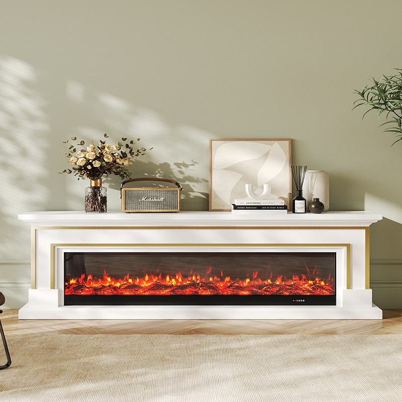 New Good Quality Modern Home Appliance TV Stand Fireplace for Good Use