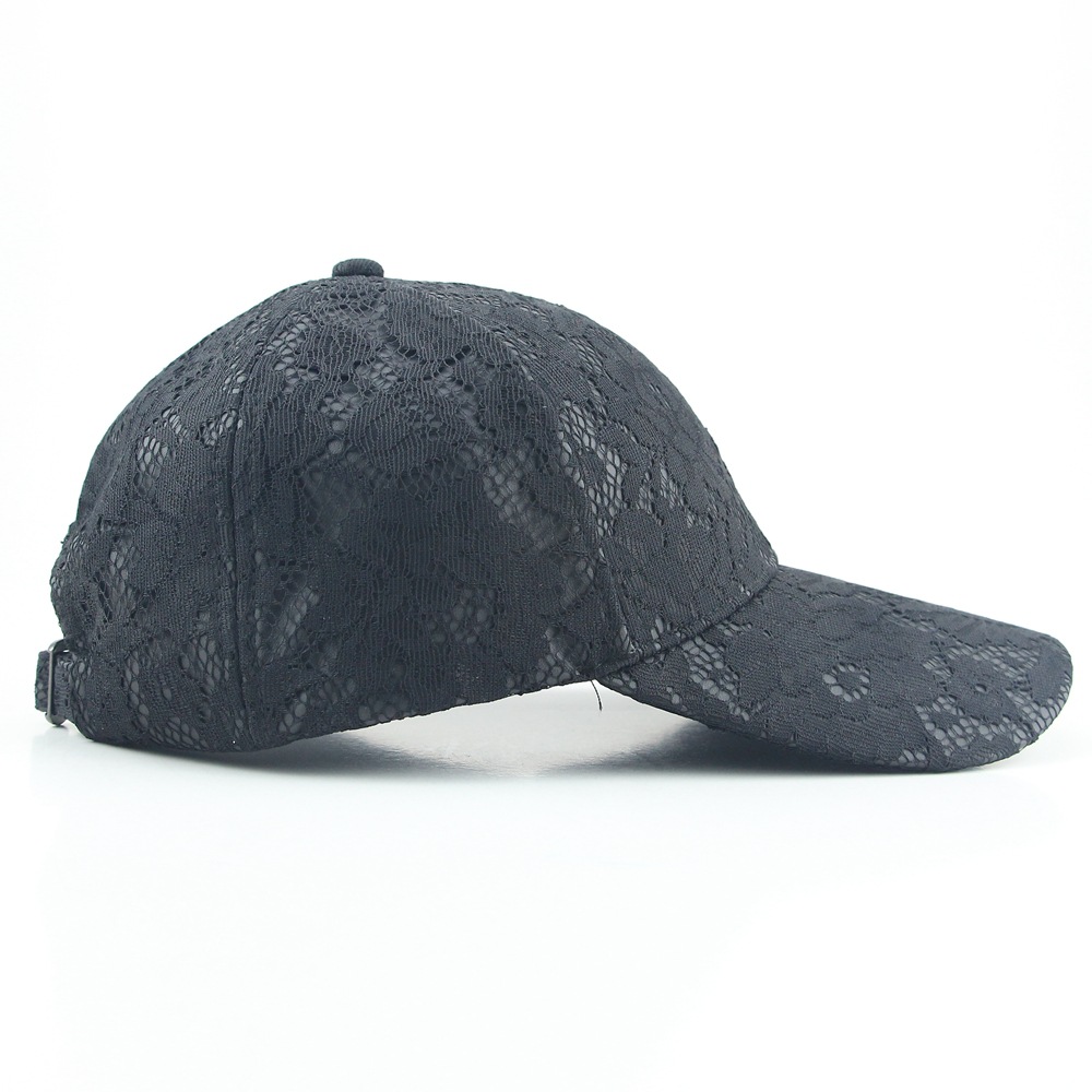 Lace breathable baseball cap