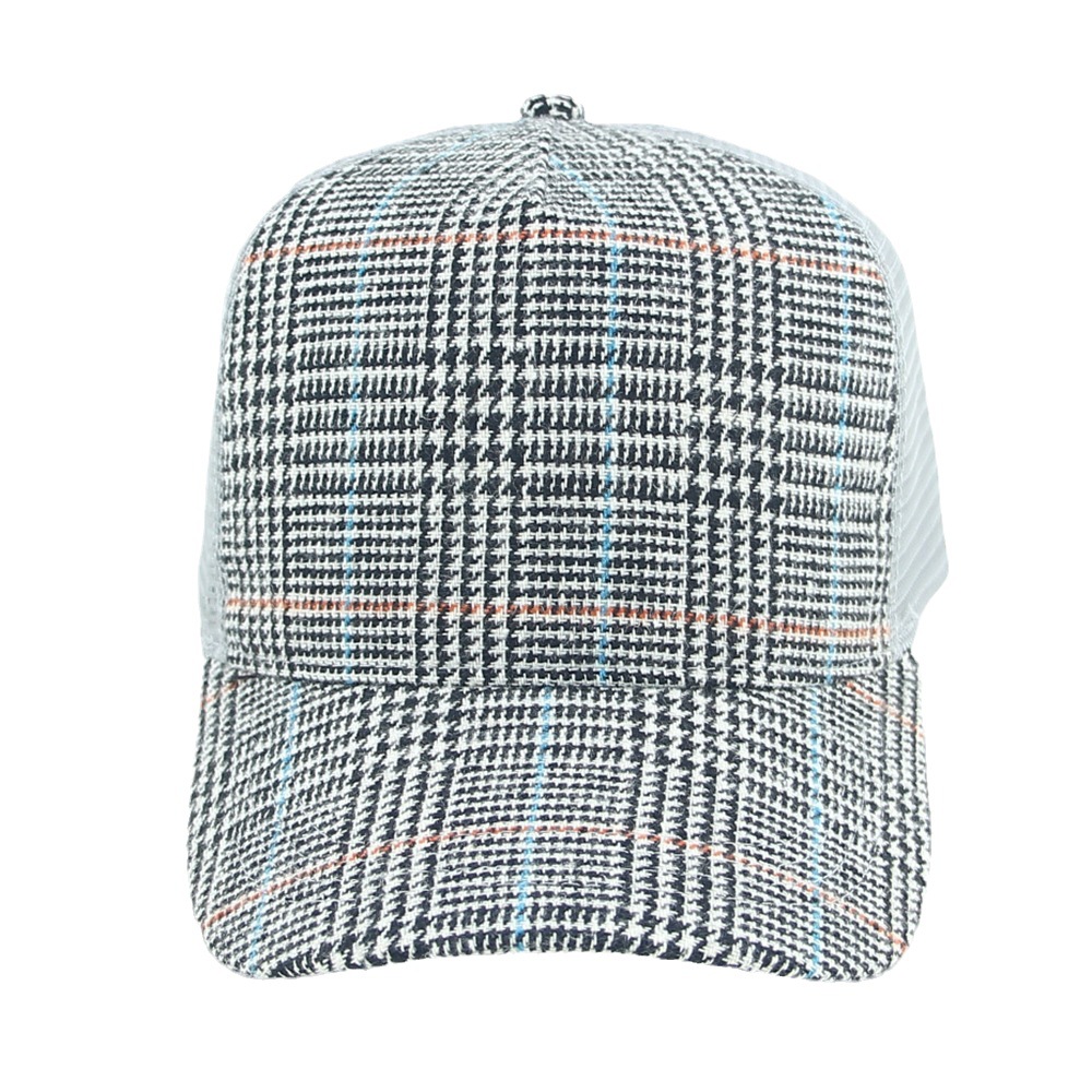 Houndstooth baseball cap