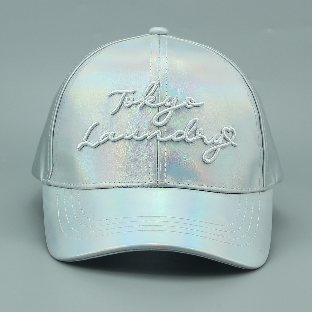 Girls' three-dimensional embroidered cute multicolored sunshade baseball caps