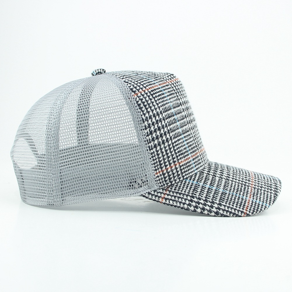 Houndstooth baseball cap