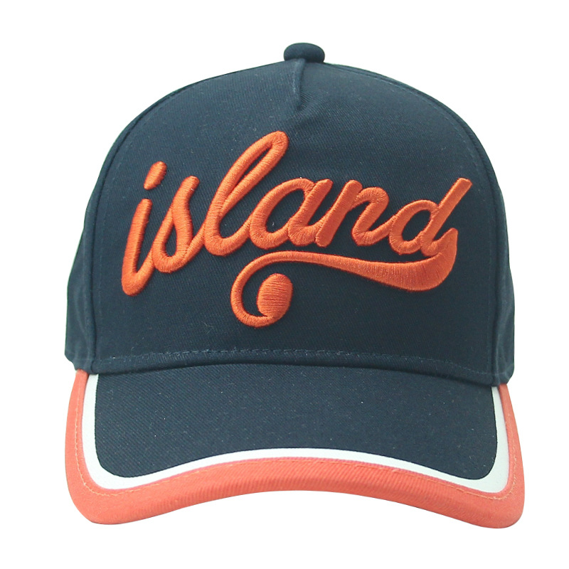 Spring and autumn round-top diagonal short-brim patchwork baseball cap