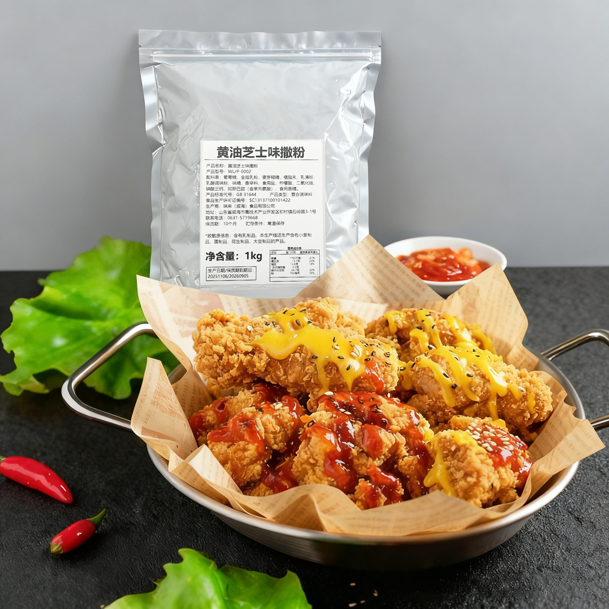 黄油芝士味撒粉