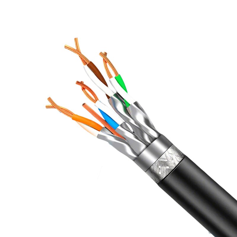 Category 8 gold-tipped network cables