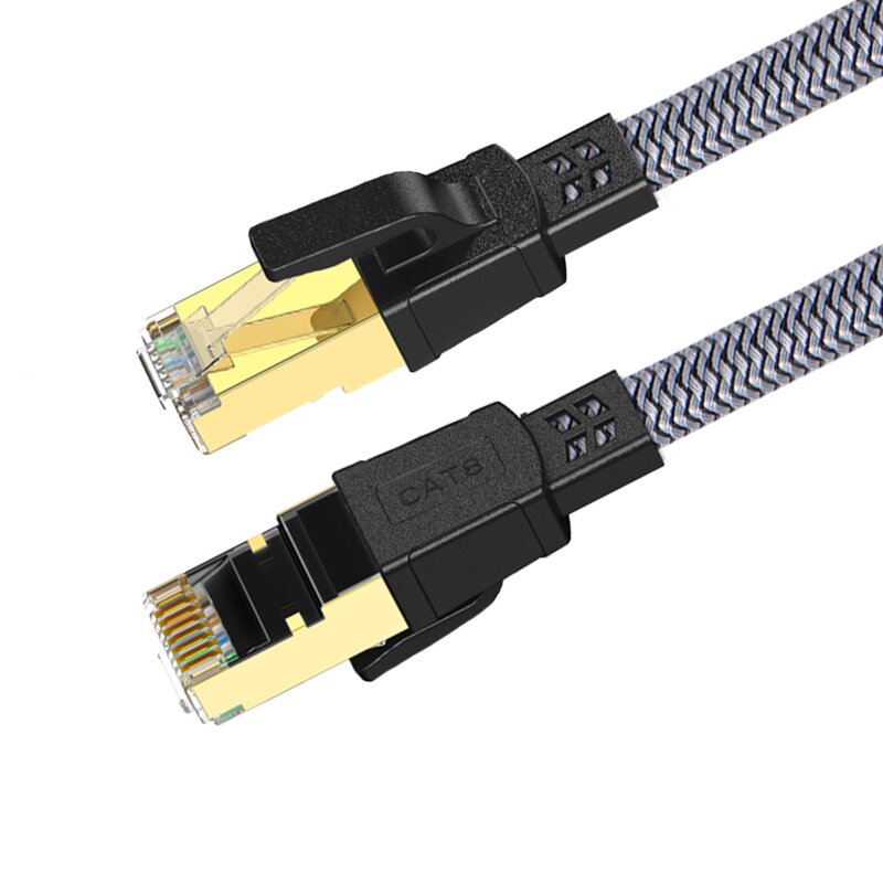 Cat8 braided network cable