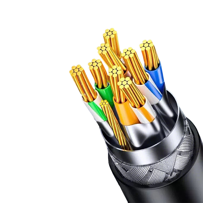 Cat8 Black Round Cable