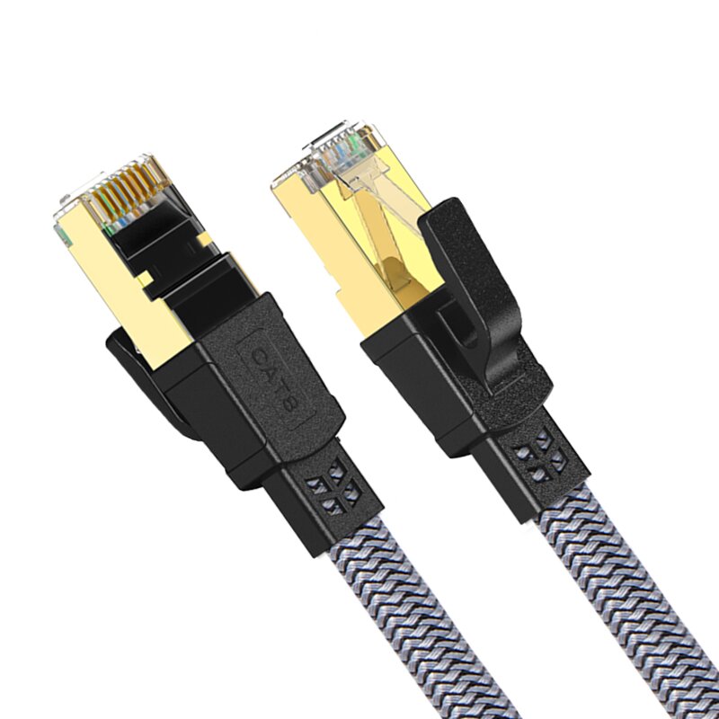 Cat8 braided network cable