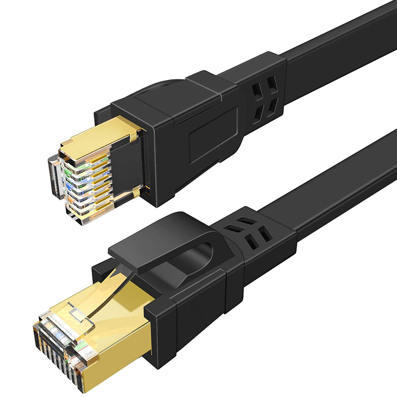 OFC Cat8 Flat Ethernet Cable Gaming