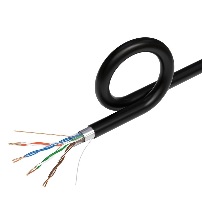Category 5 shielded network cable