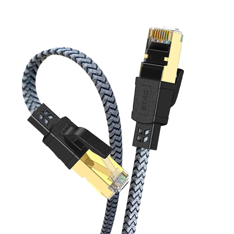 Cat8 braided network cable