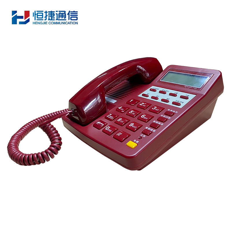 HCD28P/TSD Low Leakage Telephone (Red)
