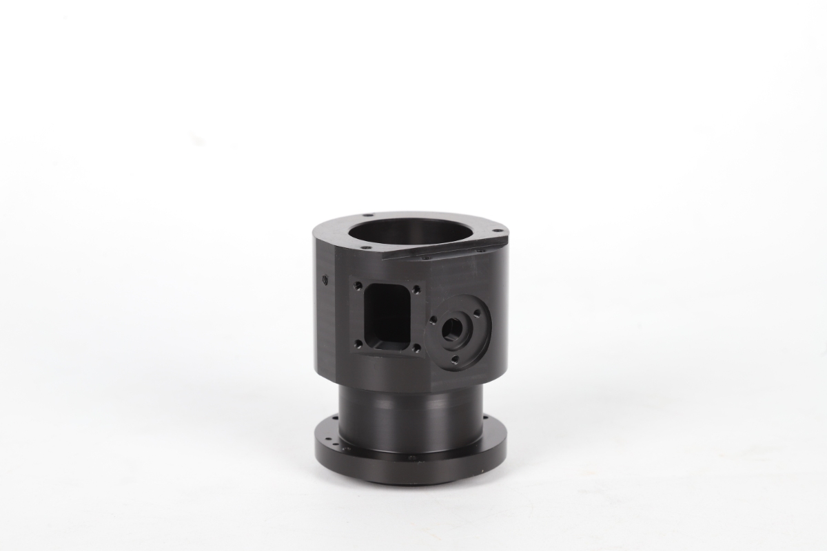 Aluminum parts oxidized black products