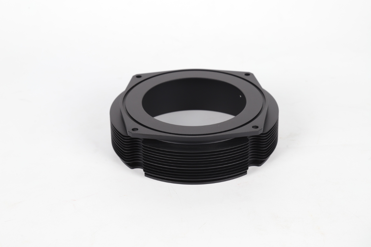 Aluminum parts oxidized black products
