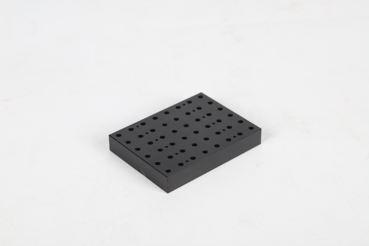 Aluminum parts oxidized black products