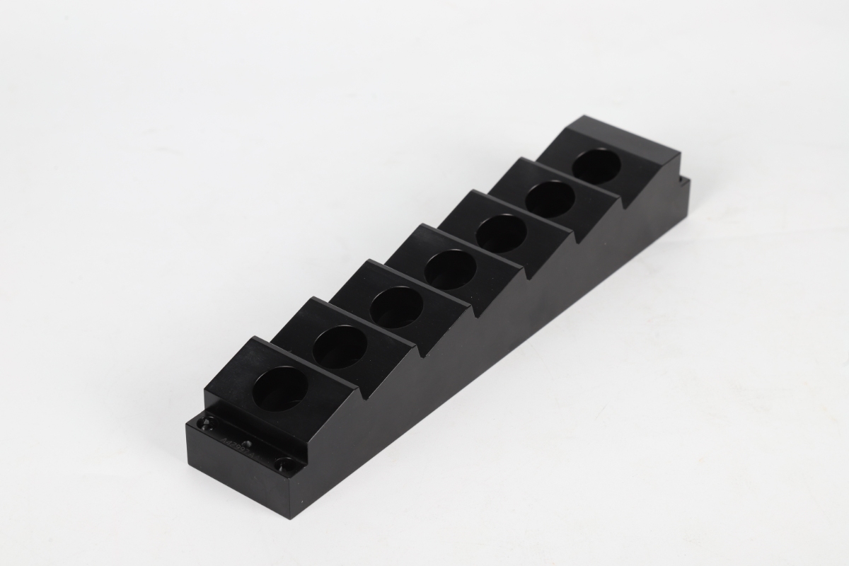 Aluminum parts oxidized black products