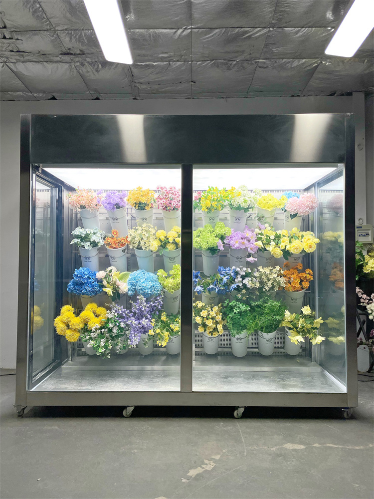 MOBILE FLOWER COLD STORAGE