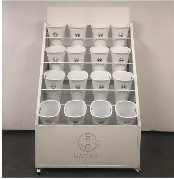 4-layer flower material rack