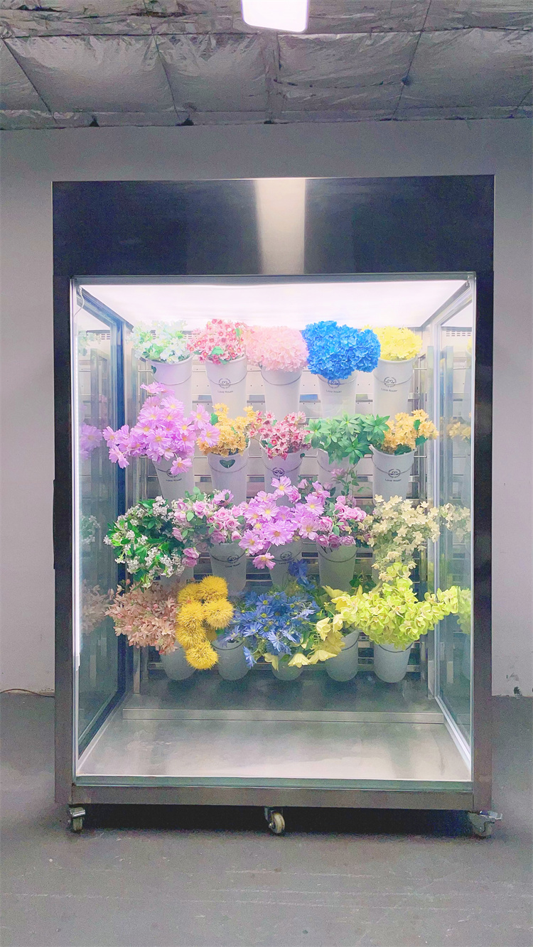 MOBILE FLOWER COLD STORAGE