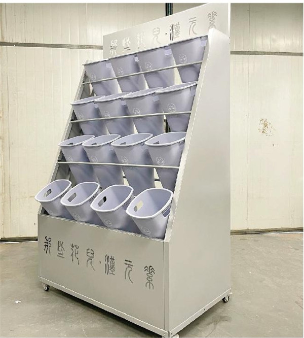 4-layer flower material rack