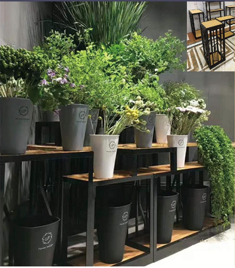 Seven-piece combined display rack