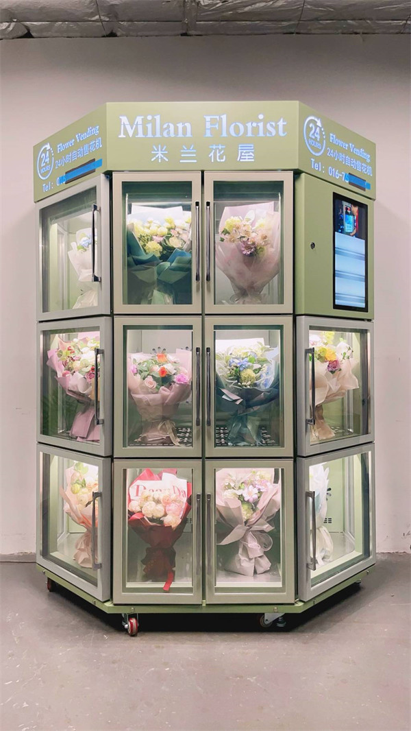 Diamond Flower vending machine