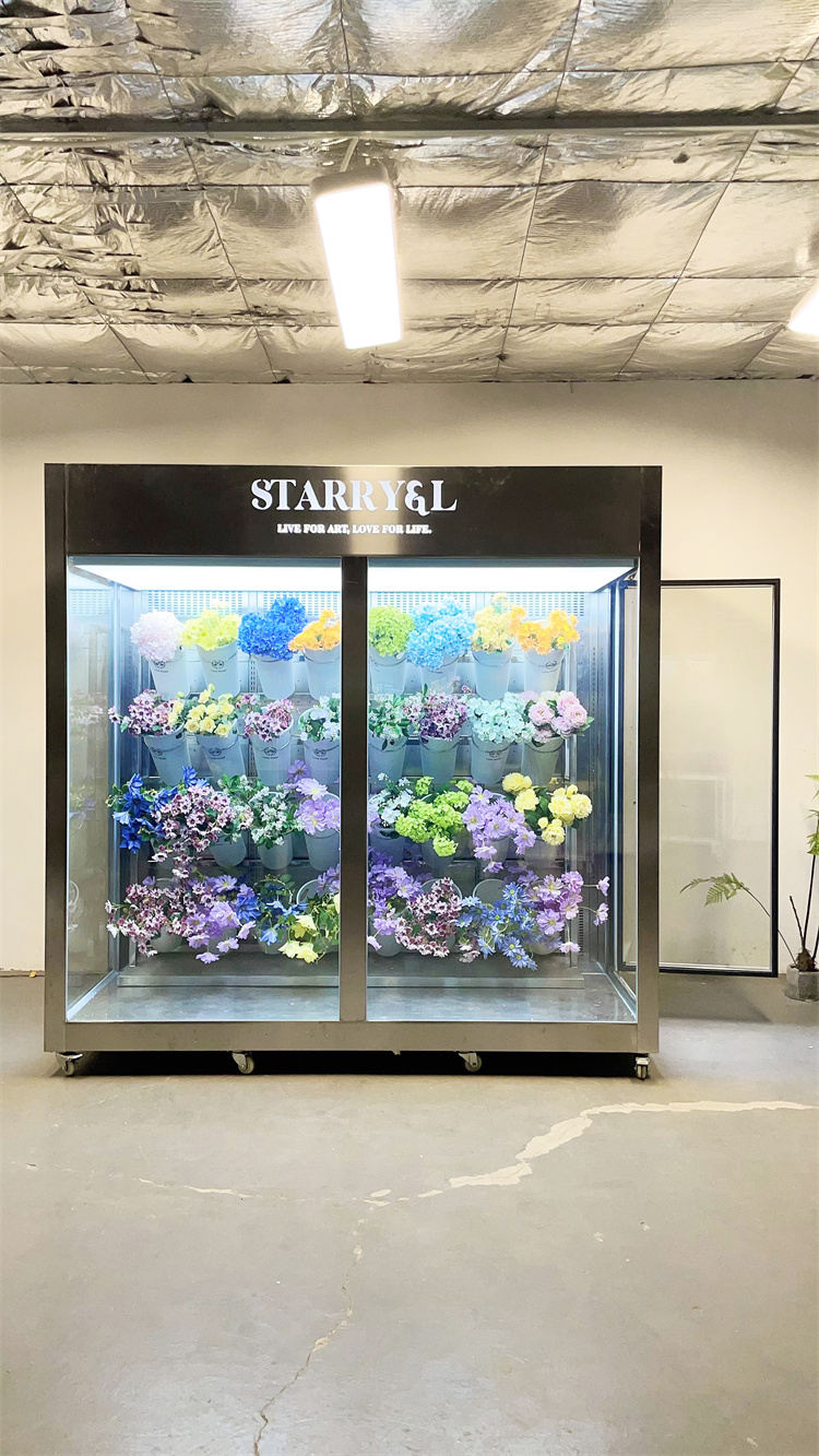 MOBILE FLOWER COLD STORAGE