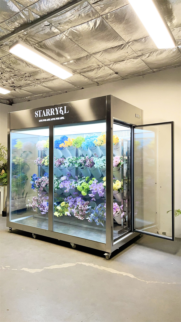 MOBILE FLOWER COLD STORAGE