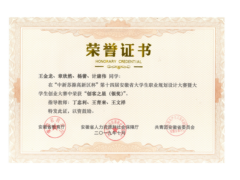 第十四届安徽省大学生创业大赛