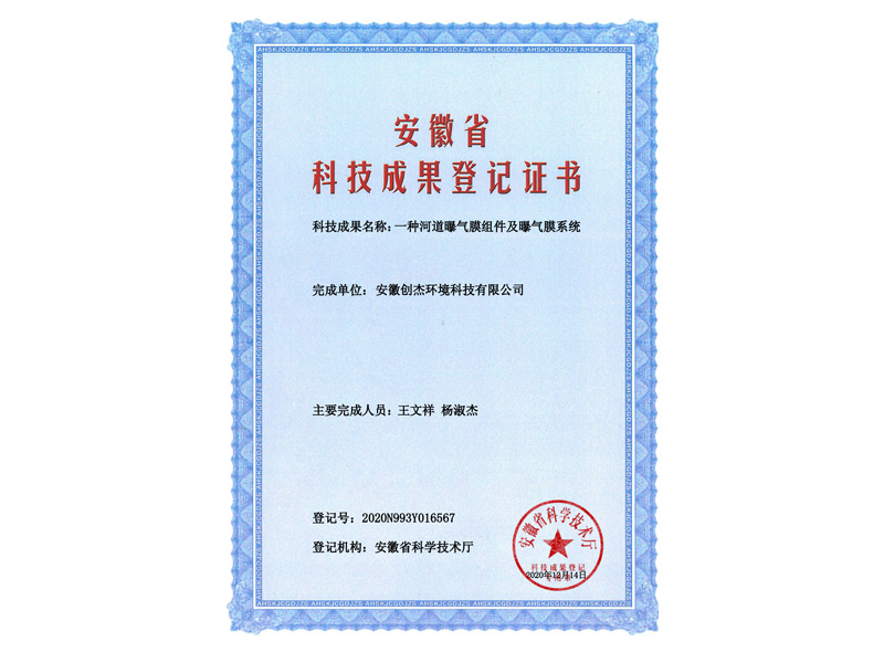 2020N993Y016567-一种河道曝气膜组件及曝气膜系统