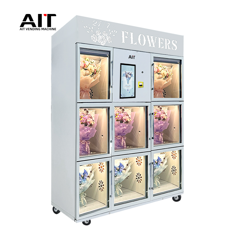 8-box, 9-box flower bouquet, gift vending machine