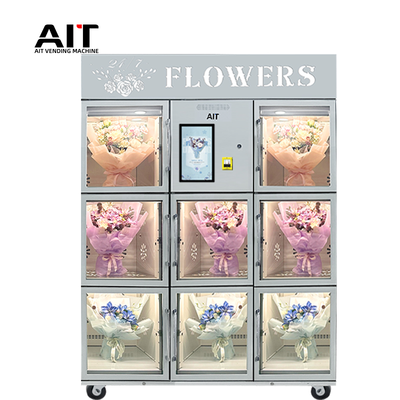 8-box, 9-box flower bouquet, gift vending machine
