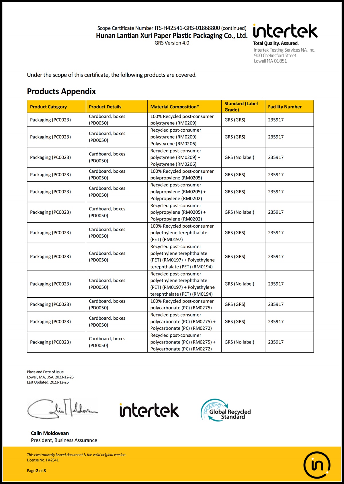 SC-GRS-Certificate v.3.0 Hunan Lantian Xuri Paper Plastic Packaging Co., Ltd.(2)(1)_02