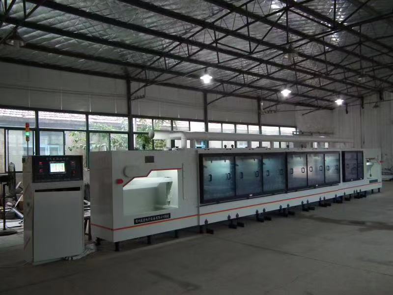 Vertical etching production line for LED display screens