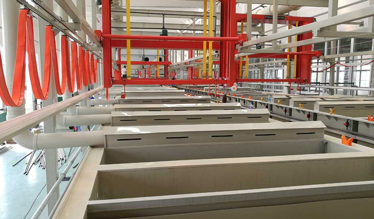 Полностью автоматизированная линия анодирования