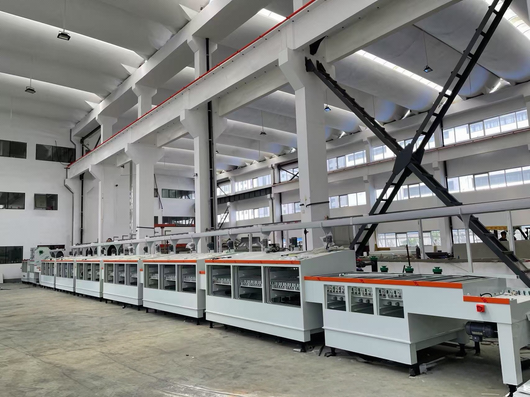 Precision etching machine for 18-window stainless steel